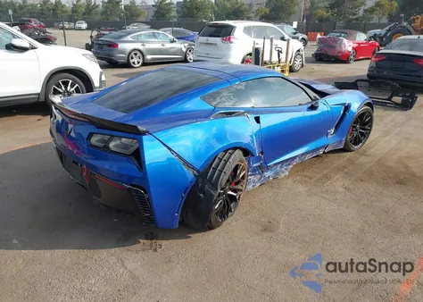 2019 Chevrolet Corvette Z06 from USA, damaged, VIN 1G1YP2D62K5606598